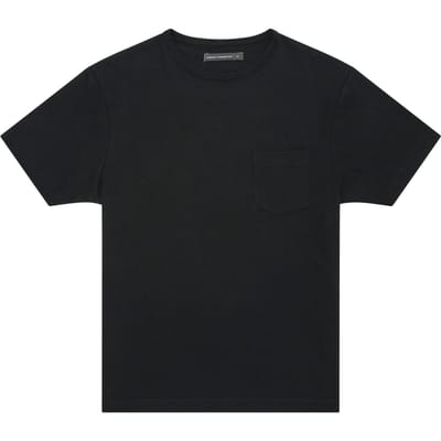 French Connection Ottoman Pocket 2 Black Size: XL | Basic T-Shirts Outlet | Heren | Zwart