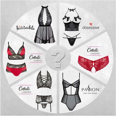 Surprise box | Cottelli Curves | 3 Stuks | XXXL
