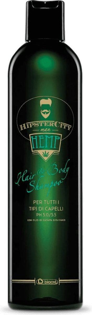 Biacrè Hipster City Man Hemp Hair & Body Shampoo