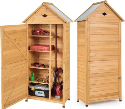 Weerbestendige Tuinkast van Hout - Robuust Tuinhuisje voor de Tuin