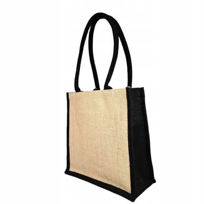 Duurzame Jute Boodschappentas - 30x30x12 cm - Milieuvriendelijk
