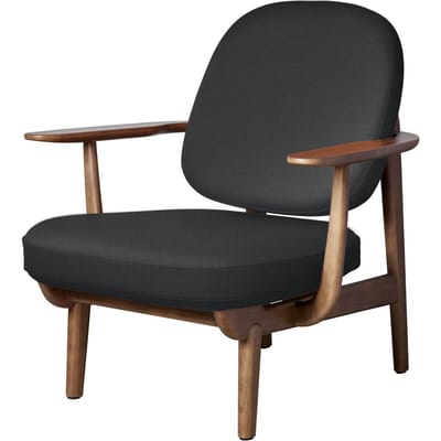 Fritz Hansen Fred Loungefauteuil - JH97 - Christianshavn 1172 - eiken walnoot gebeitst