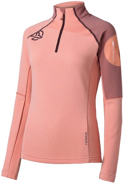 Ternua Lemika T-shirt Met Lange Mouwen Roze M Vrouw