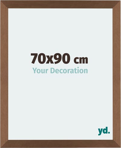 Your Decoration - Fotolijst 70x90 cm - MDF - Koper Decor - Mura