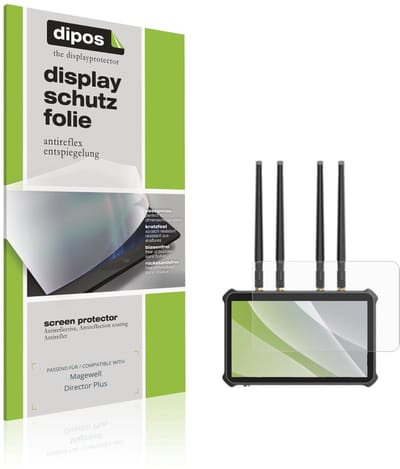 dipos – 2x Matte Beschermfolie geschikt voor Magewell Director Plus | Krasbestendige & antireflecterende Screenprotector Ultra-Thin