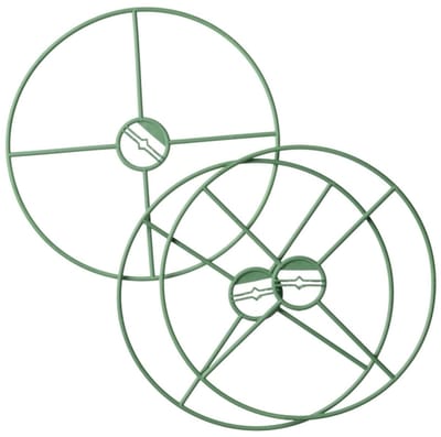 Nature Plantensteun Set 3 Ringen Groen - Klim-En Geleide Artikel - Ø30 cm
