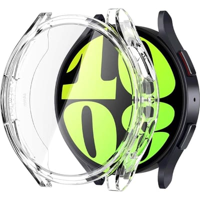 Spigen Ultra Hybrid Case voor de Samsung Galaxy Watch 6 - 44 mm - Crystal Clear