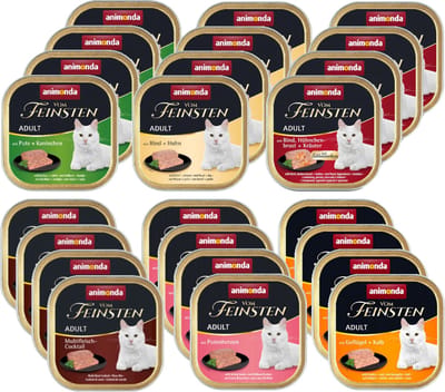 Animonda Vom Feinsten Classic - Katten natvoer - Mix smaken - 24x100g