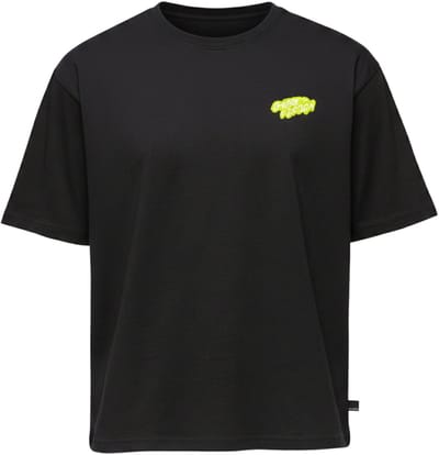 OMBRE T-shirt - Loose Fit - Korte Mouw - Printopdruk Zwart S