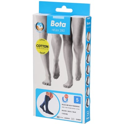 Bota Relax 280 Katoen Kniekous AD +P Blauw Maat 5 1 Kousen