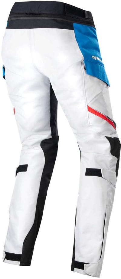 Alpinestars Honda Stella Andes V3 Drystar Broek IJsgrijs Blauw Helder Rood - Maat S - Broek