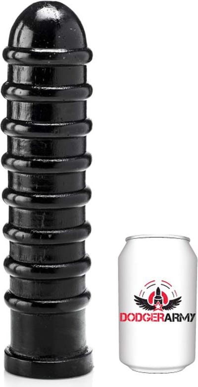 Gangbangster - Havoc - Dildo - 30 x 7,5 cm - PVC - Zwart