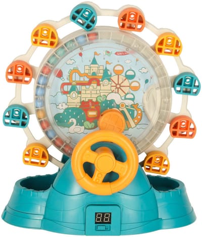 Ariko Reuzenrad Bal Vang Machine - Vangspel - Behendigheid spel - Sensorisch en Motorisch spel voor peuters - Ferris Wheel - Met Licht En Geluid - Digitaal Scoreboard - Kleurrijk.