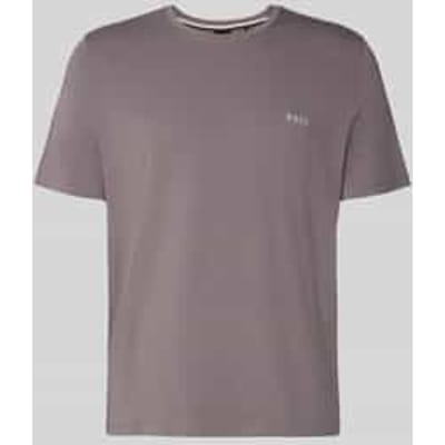 regular fit T-shirt van katoenmix