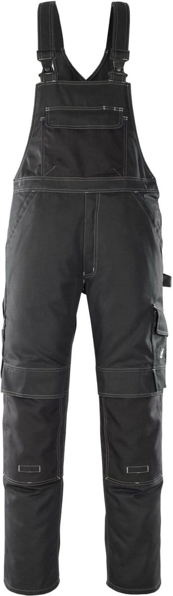 Mascot Hardwear Amerikaanse overall met kniezakken 08269-010 - Zwart - C42 - 82
