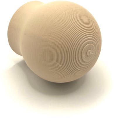 Home 3D® - Kastknop Beige - Set van 4 - Deurknoppen voor Kasten - Incl. Bevestigingsmateriaal - Ontworpen en Gemaakt in Nederland