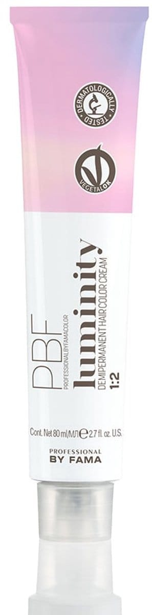 BY FAMA LUMINITY semi-permanente ammoniakvrije haarkleur 80 ml | Titanium