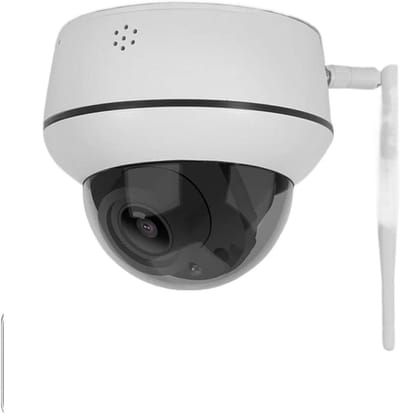 Buitencamera WiFi - Draadloze Camera - Thuisbewaking - Bewegingsdetectie - 50m Nachtzicht - Zwart