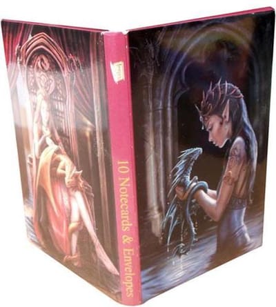 Anne Stokes Wenskaarten set Water Dragon/Friends Forever