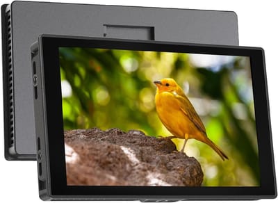 7 Inch Touch Screen Camera Field Monitor met 1000 Nits Helderheid, 4K HDMI In/Uit, Full HD 1280 x 800 IPS, Ideaal voor DSLR en Cinema Camera's, Inclusief 3D Lut en Focus Assist