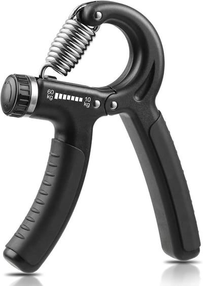 Thijox - Grip Strength Trainer, Verstelbare Hand Grip Versterker 22-132Lbs (10-60kg), Antislip Gripper voor Muzikanten, Atleten en Herstel van Handlet