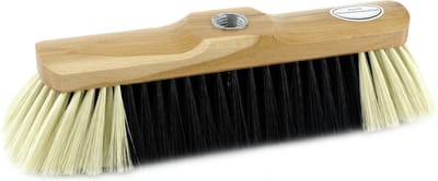 Sorex binnen bezemkop - met zachte synthetische haren - Breedte 34 cm - Kamerbezems - binnen bezems
