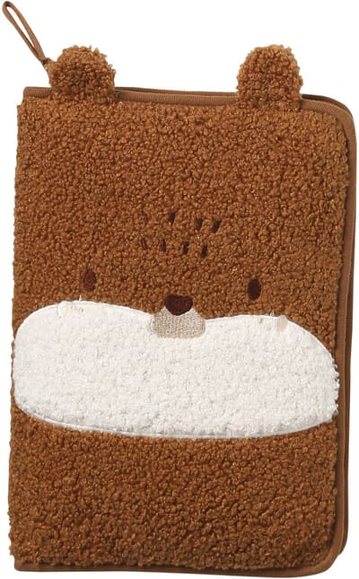 Vertbaudet Sherpa hoes voor gezondheidsboekjes TEDDY BEAR