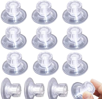 Dailygoods- Lampionnen Set van 12 Stuks - Hoogwaardige Zuignappen - Waterdicht - Antivries - Hittebestendig - Duurzaam ABS - Decoratie