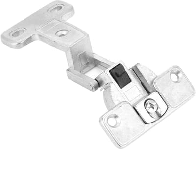 Dailygoods- Scharnier 270 Graden - Scharnier Reparatie Plaat - Zink Legering - Vouwdeur - Maximaal Belastbaar 8kg - Duurzaam en Roestvrij - Deurhinge