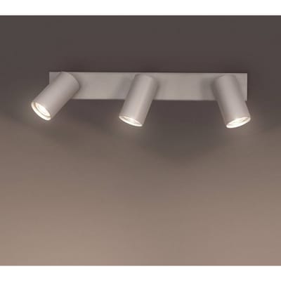 OSRAM LED SPOT OCTAGON 3 x 3,4W, GU10, 690lm, wit, 2.700K kleurtemperatuur, warm witte lichtkleur, tijdloos ontwerp, vervangbare ledlamp, ideaal voor interieurs, CRI 90, verstelbare koppen