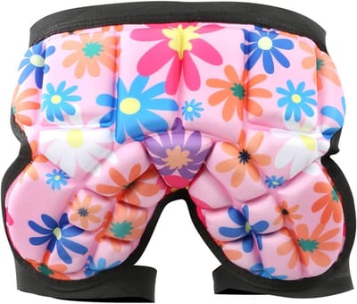 Kinder Heupbescherming - Billenbeschermer - Sporten Beschermen - Extra Dikke Impact Pad - 35 x 31 cm - Rood