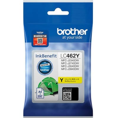 Brother LC-462Y inktcartridge geel (origineel)