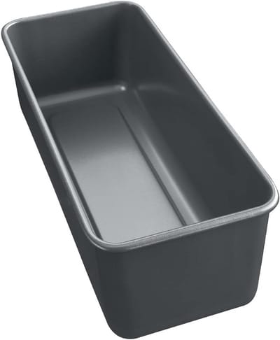 Bakvorm voor cake en brood, 30 x 11 cm, antiaanbak, hittebestendig, zwart