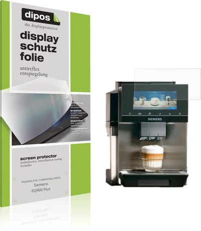 dipos – 2x Matte Beschermfolie geschikt voor Siemens EQ900 Plus | Krasbestendige & antireflecterende Screenprotector Ultra-Thin