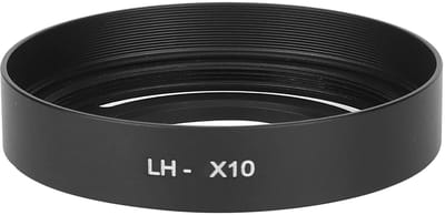 Dailygoods - Holle Metalen Zonnekap voor Fuji Camera's (Zwart)