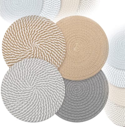CRLYN® Pannenonderzetters – Hittebestendige Onderzetters – Pannenlappen