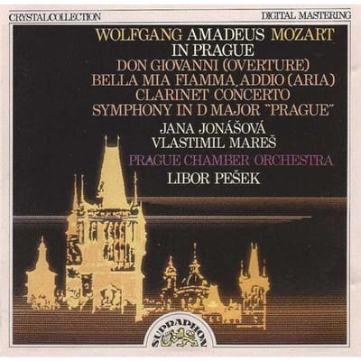 CD WOLFGANG AMADEUS MOZART, JANA JON?? - Mozart Concertaria K.528 Jana Jona 1106212911,1106 Supraphon 1988 Tsjecho-Slowakije Klassiek Gebruikt gray