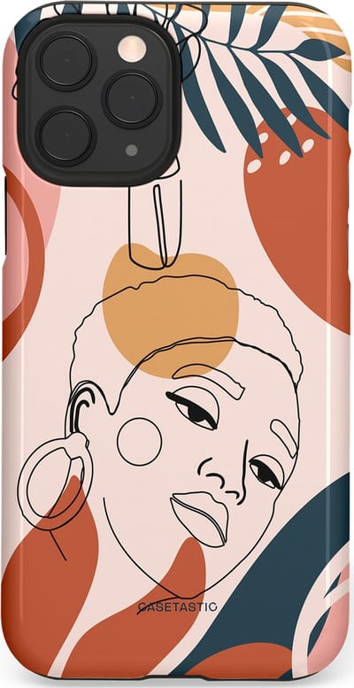 Casetastic Hoesje Geschikt voor Apple iPhone 11 Pro - Stijlvolle Beschermende Duo-layer Case - Ochtend blush
