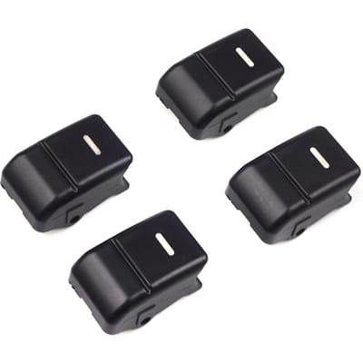 BDP152-2 4 Stuks Raamschakelaar Knop Afdekdop voor Land Rover Discovery 3 LR3 L319 Range Rover Sport MK1 L320 2005-2009 YUD501570PVJ