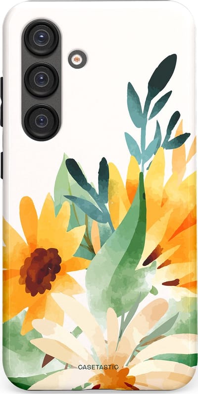 Casetastic Hoesje Geschikt voor Samsung S25 - Stijlvolle Beschermende Duo-layer Case - Zomergloed
