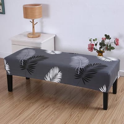 Bedrukte bankhoes, elastische bankhoezen, wasbare strandhoes, pianobankhoes, meubelstofdichte beschermer, bankhoes M  100x40x30cm