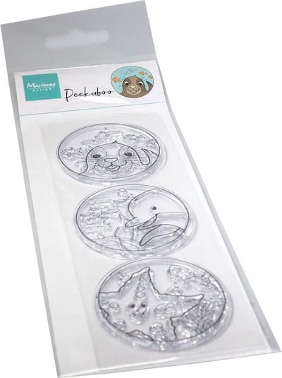 Marianne Design Clear Stamps Hetty's Peek-A-Boo Ocean