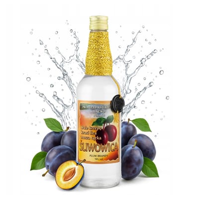 Bimberek Monopol Serie - Decoratieve Glazen Fles - 500ml - Zilveren Dop - Ambachtelijke Look