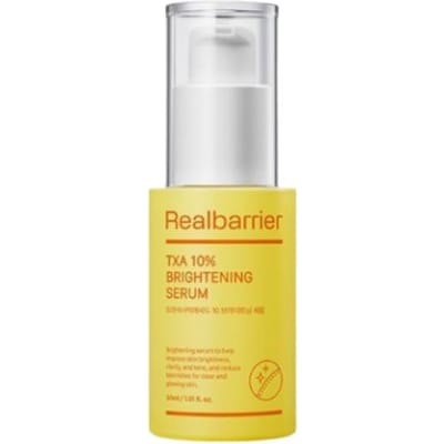 Real Barrier Sérum Éclaircissant à l'Acide Tranexamique 10% Correction Taches Sombres & Tonalité 30ml