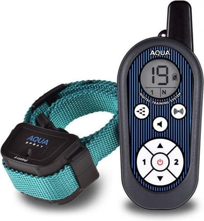 Professional Dogtrace Trainingshalsband met SPRAY - geschikt voor hondenschool en professionele training