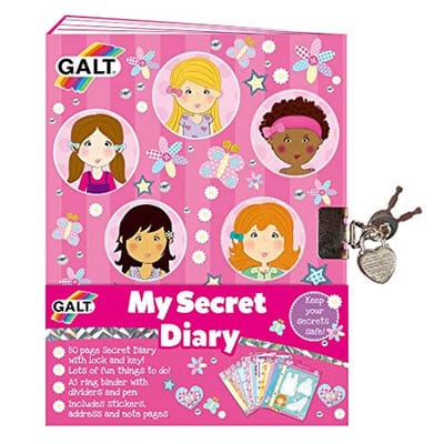 Geheim Dagboek met Slot en Sleutel voor Kinderen