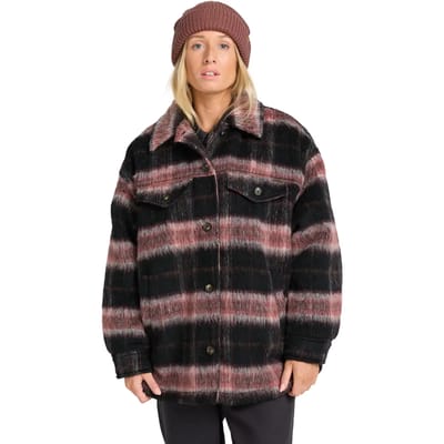 Oversized truckerjack voor dames Billabong Lucky Star