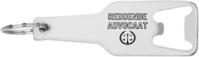 Akyol - reddende advocaat flesopener - Advocaat - familie vrienden mensen die rechten studeren - cadeau - 105 x 25mm