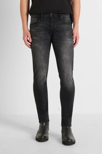 Antony Morato Jeans Kurt Comfort Tapered Fit Mmdt00282 Fa750603 9000 Black Mannen Maat - W31