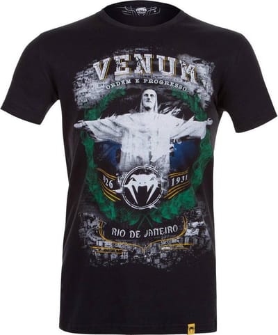 Venum T-shirt Redeemer Black Fight Shop Nederland
